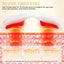 Under Eye Red Light Therapy Glasses, Eye Massager Devices for Relieve Eye Bag, Reducing Dark Circles and Puffiness, Smoothing Fine Lines with Microcurrent, Red-Light & Heat & Mood & Sleep Enhancement
