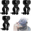 Cane Holder - Crutch Holder - 4 Pieces - For Mobility Scooter Wheelchair Bicycle Rollator - Crutch Holder - Stick Holder - Walking Stick Holder - Universal Crutch Cane Bracket - For Crutches For Mobility Scooter, Assisted Rollator, Wheelchair, Electric Sc