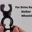 Cane Holder - Crutch Holder - 4 Pieces - For Mobility Scooter Wheelchair Bicycle Rollator - Crutch Holder - Stick Holder - Walking Stick Holder - Universal Crutch Cane Bracket - For Crutches For Mobility Scooter, Assisted Rollator, Wheelchair, Electric Sc