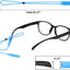 Adjustable Glasses Straps Glasses Holders 12 Pieces - Silicone Sunglasses Frame Straps - Glasses Holders