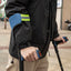 Forearm Crutch Pads and Hand Grip Covers for Open Cuff Crutches Forearm Crutches Accessories,Moisture Wicking Breathable Forearm Crutch Covers with Elastic Strap Increases Walking Comfort （blue，crutches are not included）