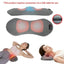 Graphene Heating Vibration Lumbar Massager, 3 in 1 Back Cushion, Lumbar Support + Massage & Heat Therapy, Deep Relaxation for a Warm Sleep