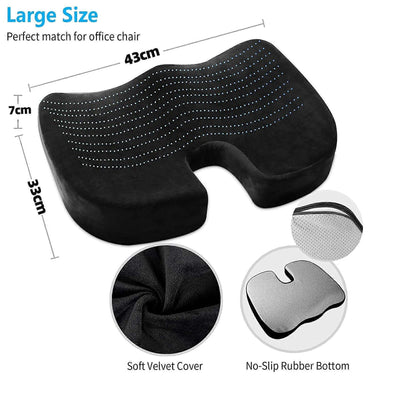 for the office chair: seat cushion for car U-shaped seat cushion, made of memory foam for office chair, Vehicle Seat cushion