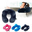 Inflatable U-Shape Travel Neck Pillows for Sleep Home Office Airplane Travel
