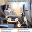 Airplane Foot Rest, Portable Leg Support for Travel