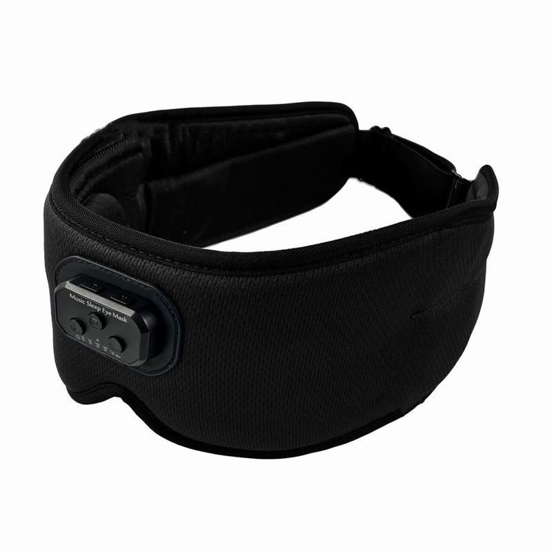 Sleep Mask Eye Mask White Noise Sleep Headphones Wireless 5.2 Bluetooth Music Sleeping Eye Mask -Gray