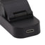 Book Light USB Rechargeable Blocking Reading Clip On Lamp 3 Brightness Stepless Dimming 8 LED Eye Care Sleep Aid Black