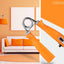 2PCS 20 Kg Elasticity Adjustable Countable Gripper Finger Rehabilitation Training Device Arm Force Wrist Force Device-Orange