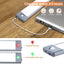 54 LED Rechargeable Under Cabinet Night Lighting for Kitchen and Bedroom (Sliver and White Light)