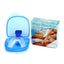 Mouthguard Mouthpiece + Nose Clip Anti Snoring Aid Sleep Breathing Device