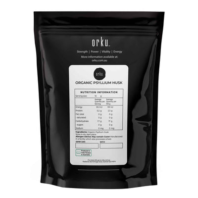 1Kg Organic Psyllium Husk Bag - Isabgol Ispaghula Natural Fibre Source