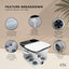 Foot Spa Automatic Water Heating Massager - Electric Pedicure Bath