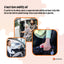 1x Car Cane Door Handle - Portable Elderly Standing Aid LED Flashlight Hammer Tool