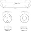 50cm Stainless Steel Handle for Shower Toilet Grab Bar Handle Bathroom Stairway Handrail Elderly Senior Assist