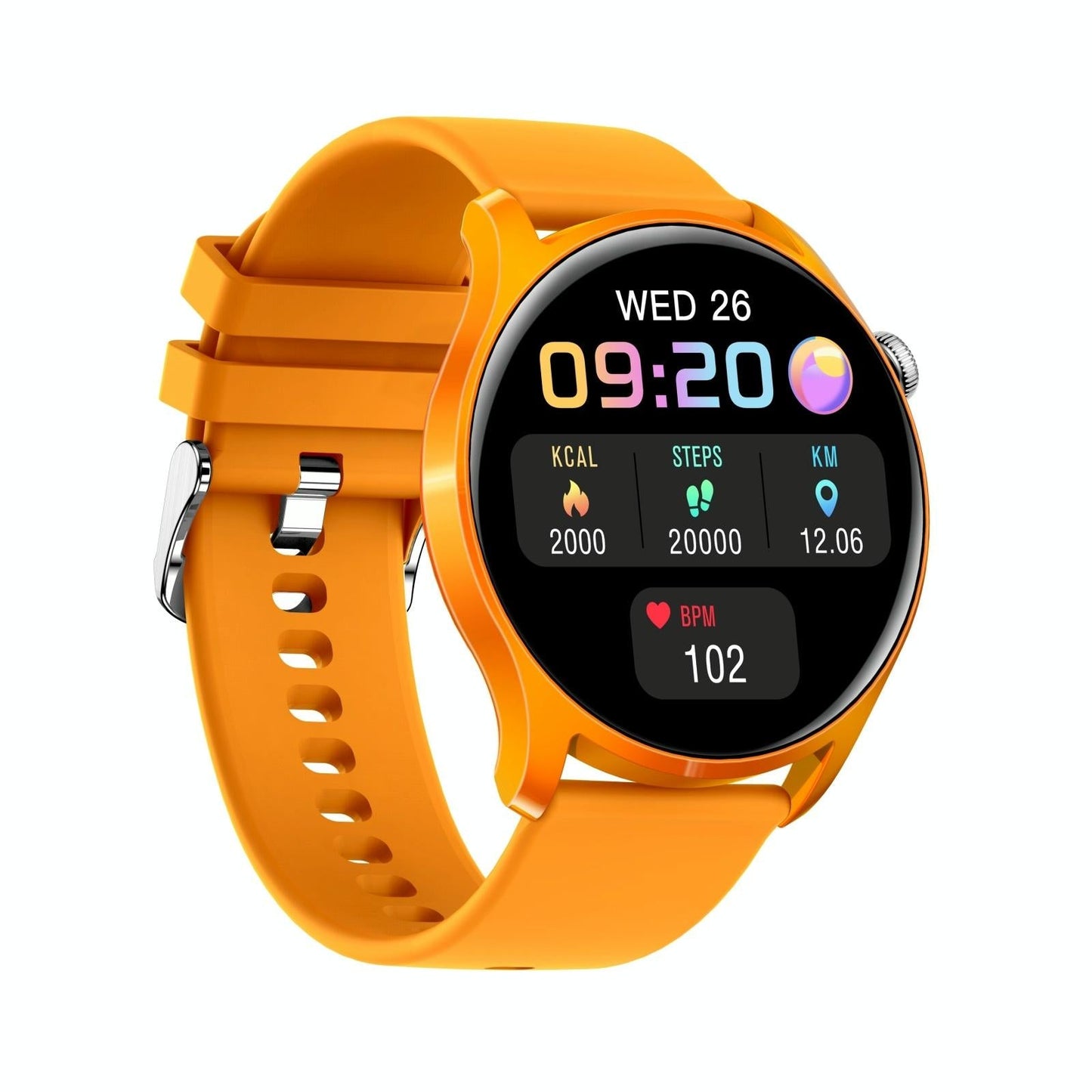 Smart Wristband With Sleep And Heart Monitoring - White