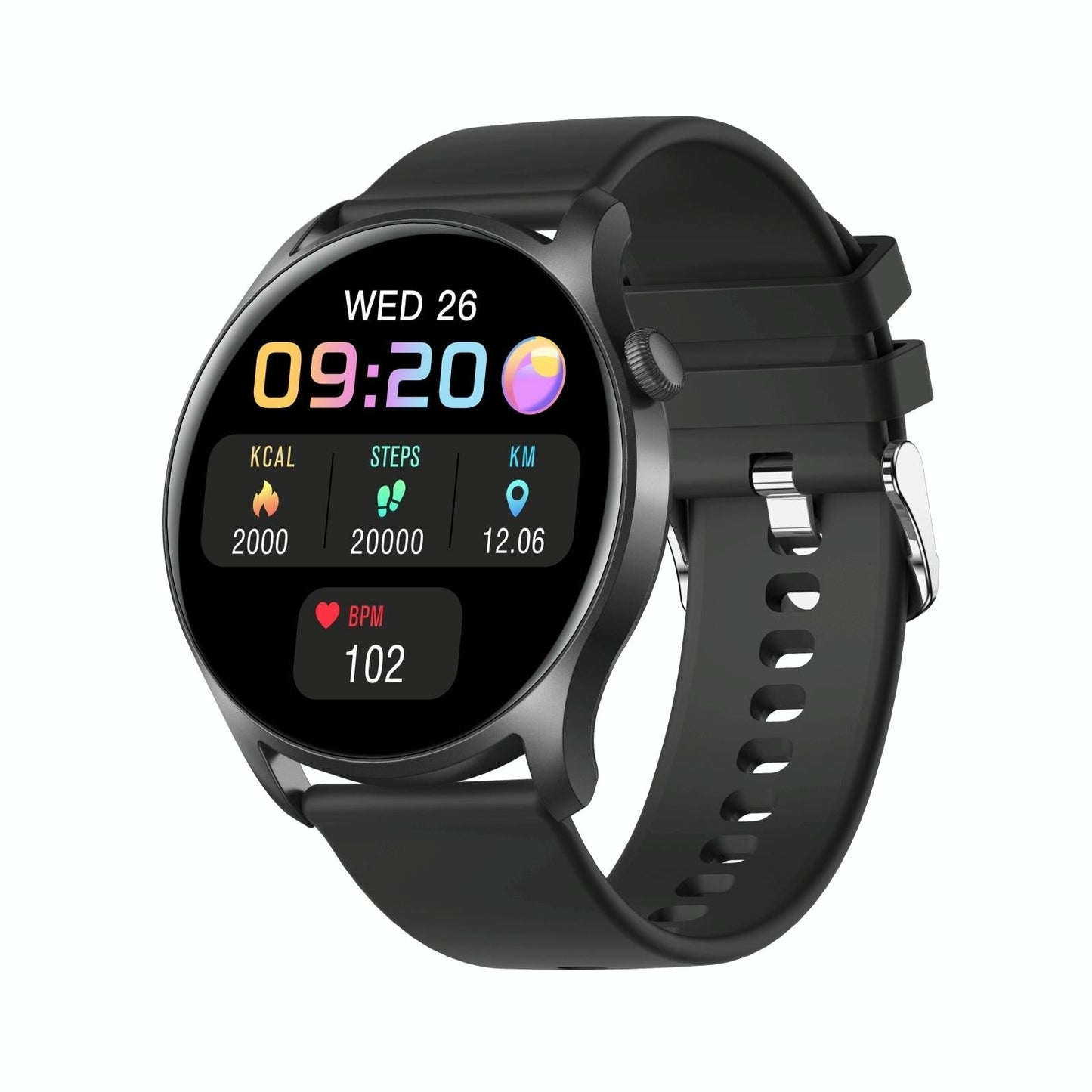 Smart Wristband With Sleep And Heart Monitoring - White