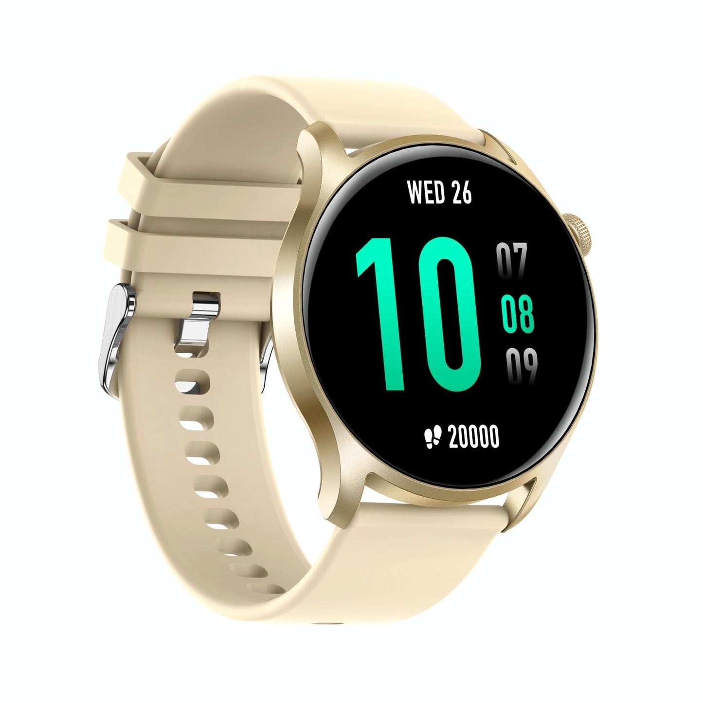 Smart Wristband With Sleep And Heart Monitoring - White
