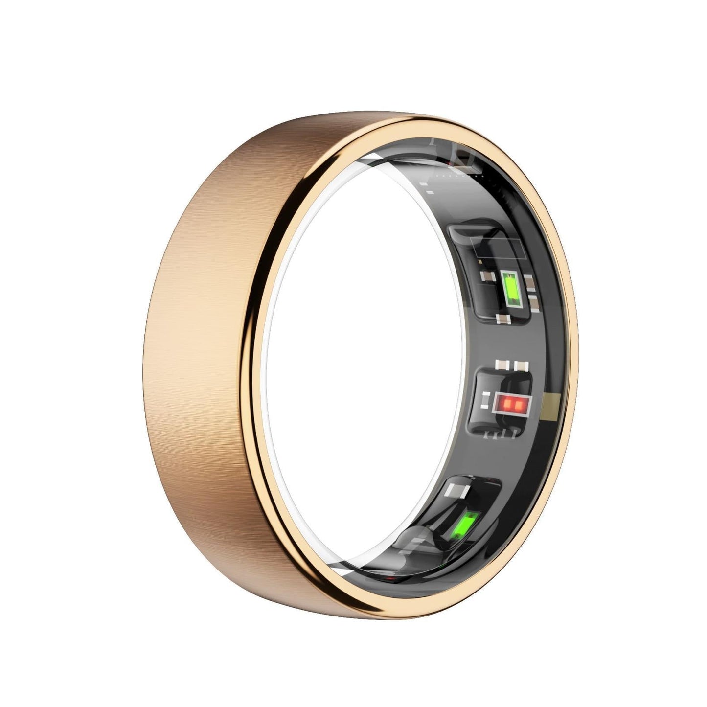 Smart Ring Size 14 Heart Rate Blood Oxygen Sleep Sports - Silver