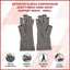 Arthritis Gloves Compression Joint Finger Hand Wrist Support Brace - Small