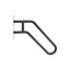 Metal Handrail For Outdoor Indoor Steps Stair Railing Safety Support Rail