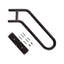 Metal Handrail For Outdoor Indoor Steps Stair Railing Safety Support Rail