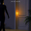 Wooden Motion Sensor LED Night Light - Doorknob Hanger & Writable Message Board