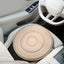 Beige 360° Swivel Car Seat Cushion – Portable Rotating Transfer Aid for Elderly, Pregnant Women & Mobility Support