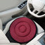 Dark Red 360° Swivel Car Seat Cushion – Portable Rotating Transfer Aid for Elderly, Pregnant Women & Mobility Support