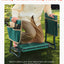 Garden Kneeler and Seat, 6 in Wide Kneeling Pad, Heavy Duty Garden Kneeling Stool, Folding Garden Seat with 2 Tool Bags, Relieve Knee & Back Pain, Portable Garden Bench for Women Grandparents