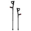 Forearm Crutches 10-Level Height Adjustable Walking Crutches 1 Pair 350LBS