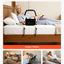 Bed Rail for Elderly, Bedside Assist Rails with PU Handrail, Adjustable Height Pipe Bedside Cane, High-Strength Carbon Steel Bed Bars for Seniors & Patients, Fits King, Queen, Full, Twin